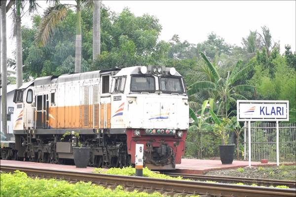  Ketersediaan Kereta Barang di Stasiun Klari Belum Normal