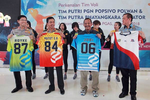  Peluncuran Tim Bola Voli Proliga 2018