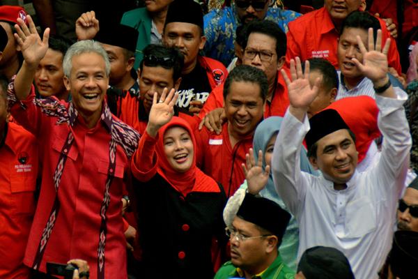  PILKADA SERENTAK 2018: Ganjar Pranowo Dilarang Foto Bareng Isteri