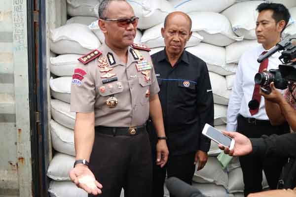  Polisi Semarang Gagalkan Penyelundupan Beras Bulog ke Kaltim