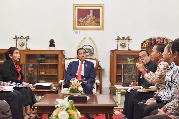  Presiden Jokowi Temui Perwakilan Nelayan