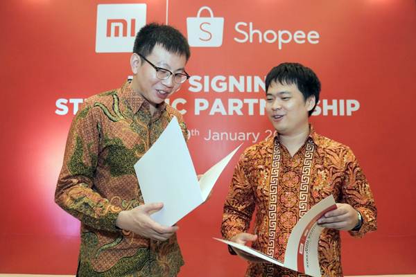  Xiaomi dan Shopee Jalin Kerja Sama