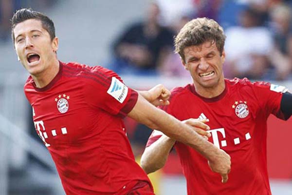  Hasil Bundesliga: Muller & Lewandowski Mantapkan Munchen Pimpin Klasemen