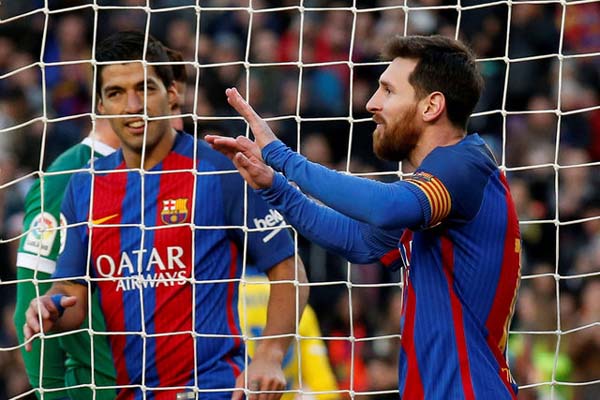  Total 34 Gol, Duo Barca Messi & Suarez Top Skor La Liga