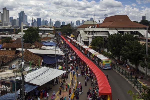  Sopir Angkot Demo, Polisi Minta Fungsi Jalan Jatibaru Dikembalikan