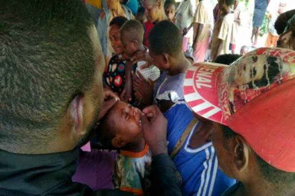  Dinkes Papua Validasi Data Korban Campak & Gizi Buruk di Asmat