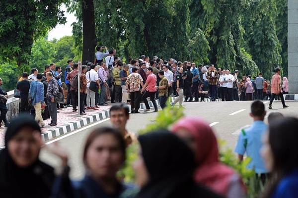  Gempa 6,4 SR Terasa di Kompleks Parlemen Senayan