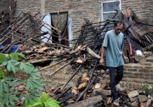  341 Bangunan di Banten Rusak Akibat Gempa Kemarin