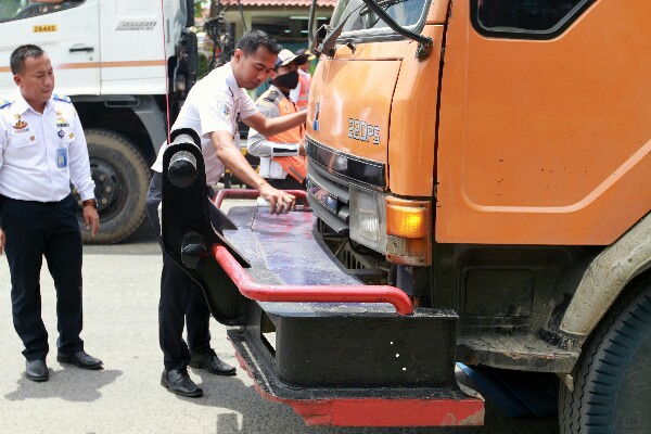  Tol Tangerang-Merak Gelar Uji Petik Kendaraan Angkutan Barang