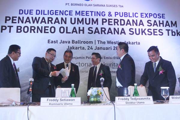  Ini Alokasi Penggunaan Dana IPO Borneo Olah Sarana (BOSS)