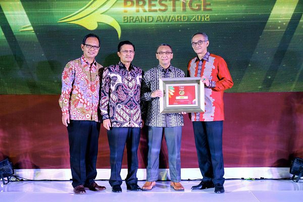  GIG Fiber Internet Raih Indonesia Prestige Brand Award 2018