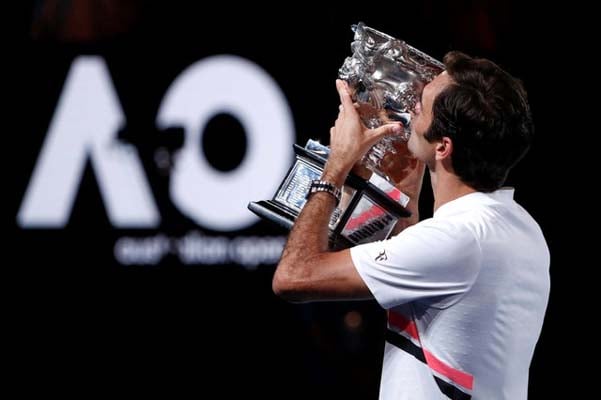  Roger Federer Juara 6 Kali Australia Terbuka