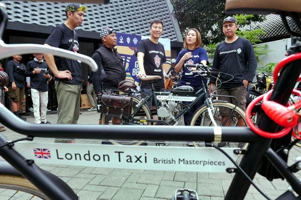  London Taxi Bike Hadir di Bandung