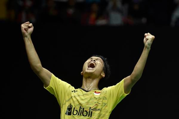  Anthony Sinisuka Ginting Juara Indonesia Masters 2018