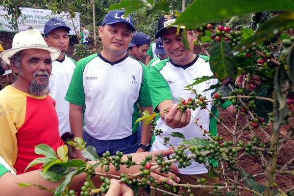  Len Industri Dukung Pengembangan Kopi Gunung Puntang