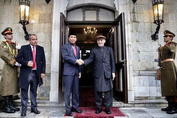  Presiden Jokowi Diterima Presiden Afghanistan Ashraf Ghani