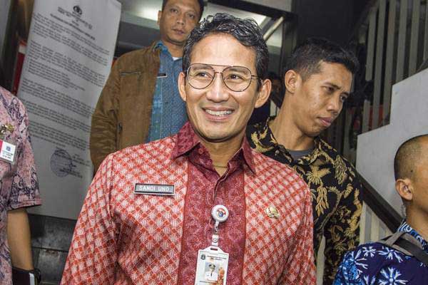  Sandiaga Uno Diperiksa Polda Metro Siang Ini