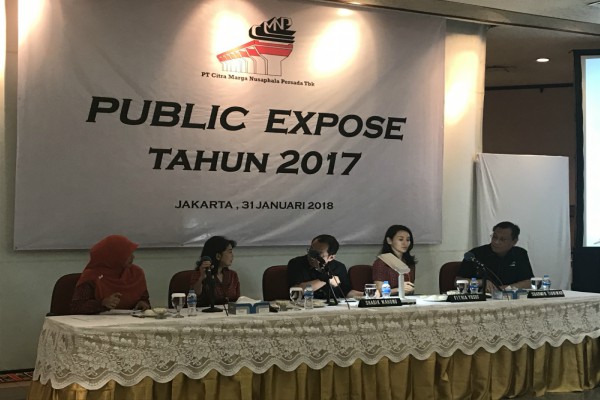  Citra Marga Nusaphala Persada (CMNP) Kantongi Laba Rp677 Miliar