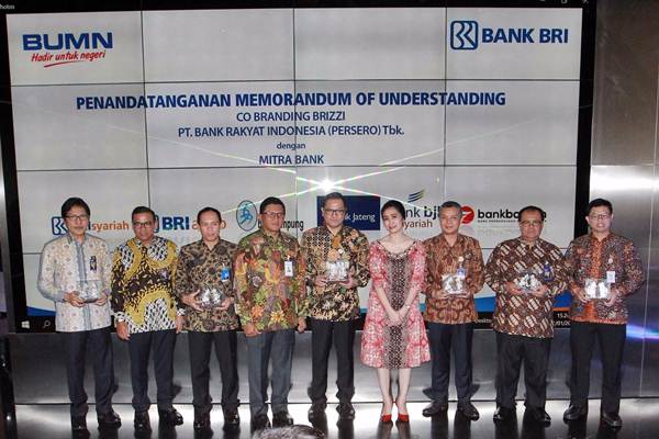  Bank BRI Gandeng Perbankan Co-branding Brizzi