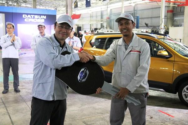  Nissan Mulai Produksi Datsun Cross di Purwakarta