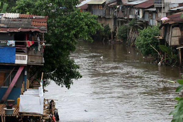  BNPB: Pusat Kota Aman, Banjir hanya di Bantaran Ciliwung