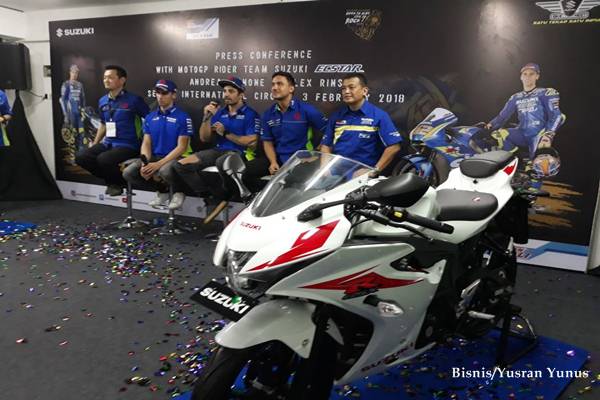  Suzuki Targetkan Masuk 3 Besar Pasar Motor Indonesia