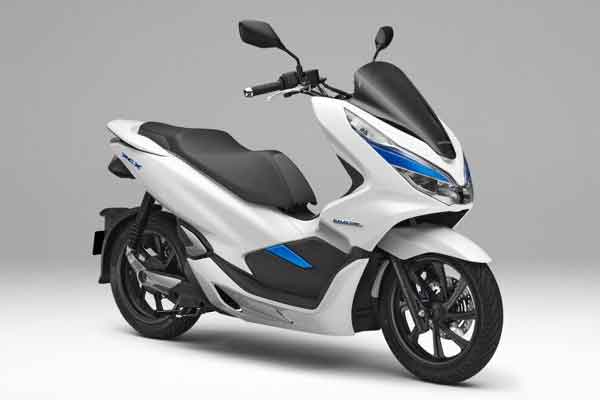  Honda Luncurkan Skuter Elektrik PCX Baterai Lepas, Ini Penampakannya