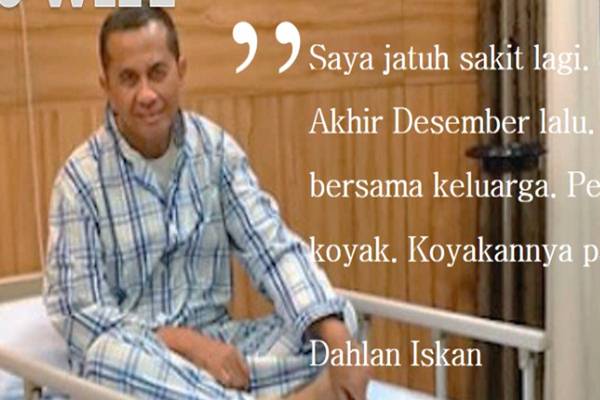  Dahlan Iskan Beberkan Soal Penyakit Serius yang Dideritanya