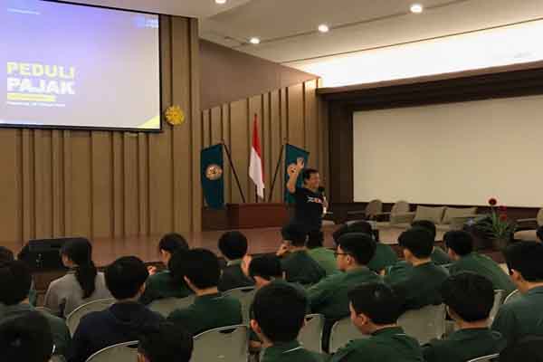  Ditjen Pajak Sumsel Babel Sambangi 10 Sekolah Gelar Inklusi Sadar Pajak