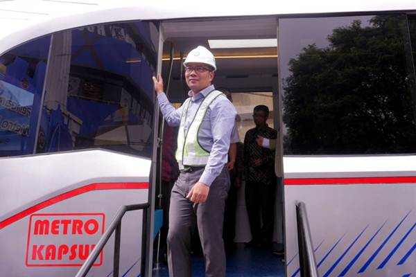  LRT METRO KAPSUL: Ridwan Kamil Ungkap Sulitnya Urus Perizinan