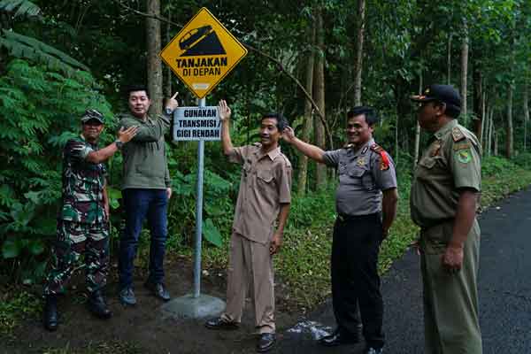  The Braver Journey 2018: Honda Lengkapi Sarana Jalur Tanjakan Monteng Kamojang
