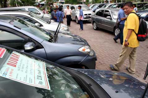  Penjualan Mobil Bekas Terbantu Keberadaan Transportasi Online