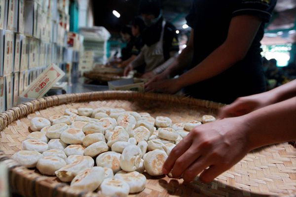  Hari Kasih Sayang, Bakpia Gratis Dibagikan di Yogyakarta