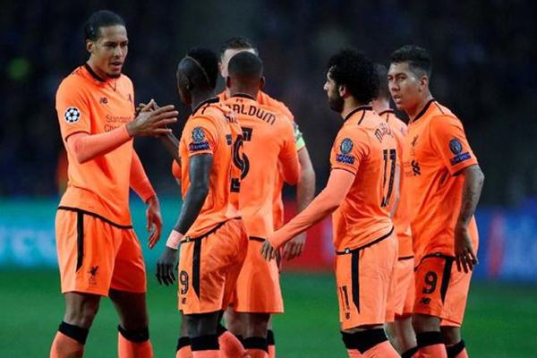  LIGA CHAMPIONS: Liverpool Lumat Porto 5-0