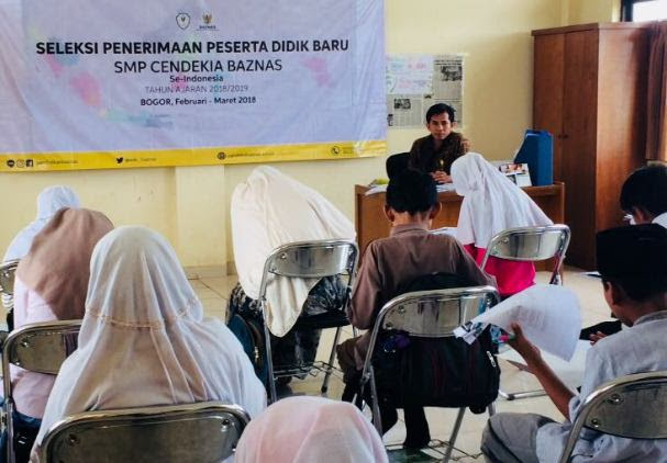  SMP Cendekia Baznas Tak Pungut Biaya Apa pun Sampai Siswa Lulus