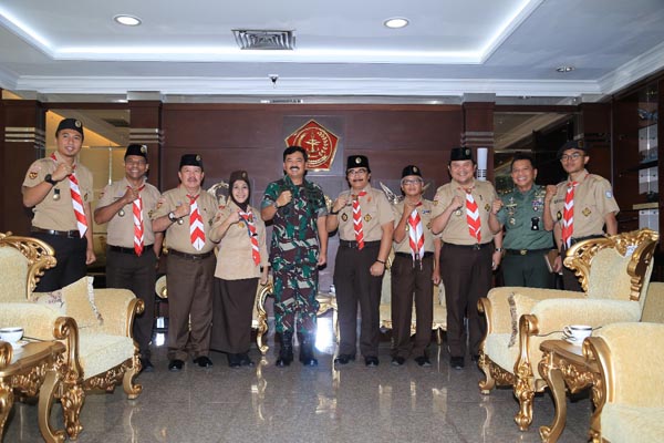  Panglima TNI: Pramuka Mitra Tentara Nasional Indonesia