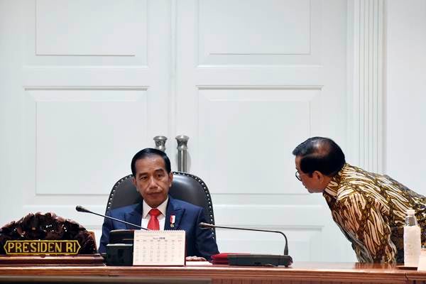  Presiden Jokowi Pimpin Ratas Tentang  Insentif Investasi