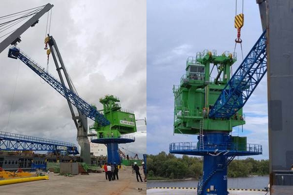  Pelindo IV Inves 2 Unit Fix Crane untuk Pelabuhan Merauke