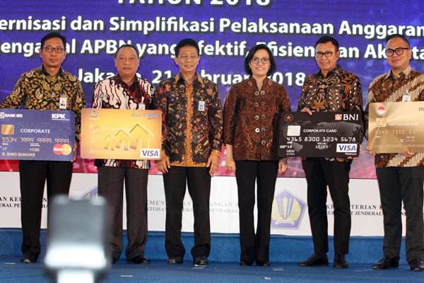  Sri Mulyani Minta Bank Jamin Keamanan Kartu Kredit Pemerintah