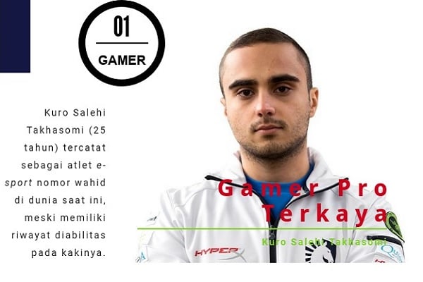  INFOGRAFIK: Ini Dia Gamer Terkaya Di Dunia