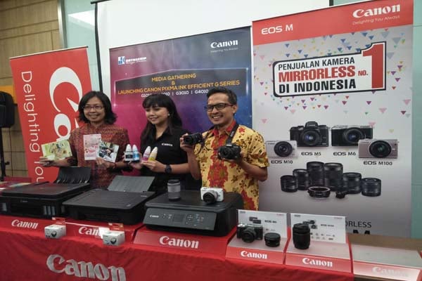  Kamera Digital : Canon Perkuat Pasar Mirrorless di Palembang