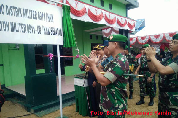  Koramil ini Langsung Berhadapan dengan Teritorial Malaysia