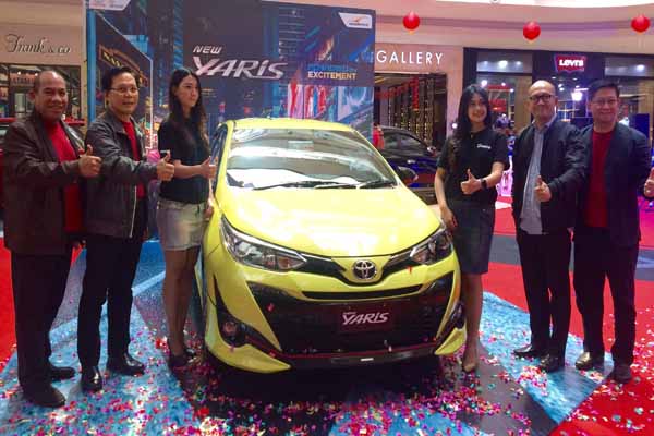  Penjualan New Yaris di Jateng & DIY Ditarget 1.300 unit