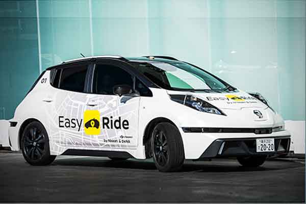  Layanan Mobil Robo, Nissan dan DeNA Mulai Uji Coba Easy Ride