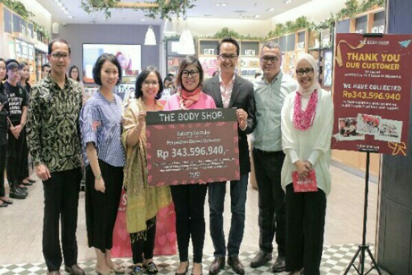  The Bodyshop Donasikan Rp343,59 juta Untuk Pendidikan
