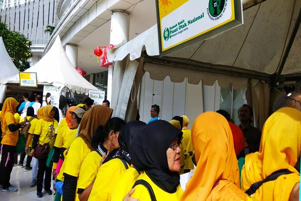  Seribu Orang di Central Park Kampanye Lawan Stroke