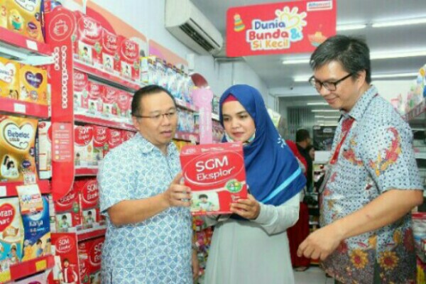  Nutricia Sarihusada Hadirkan Tampilan Berbelanja Baru di 10.000 Alfamart