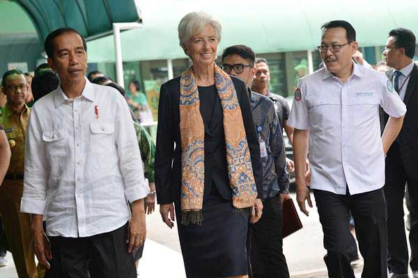  blusukan jokowi : Dari Zuckerberg, Duterte hingga Lagarde