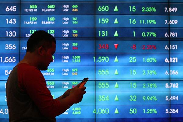  TOP GAINERS 28 FEBRUARI: Saham YULE Naik Lebih dari 20%