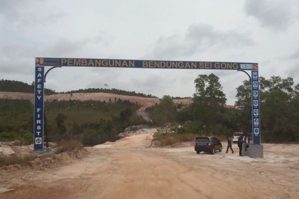  Hari Ini, Menteri PUPR Tinjau Proyek Bendungan Sei Gong di Batam